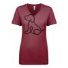 Next Level Apparel 1540 - Ladies' Ideal V-Neck Thumbnail