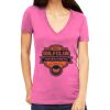 Tultex 214 - Ladies' Slim Fit Fine Jersey V-Neck Thumbnail
