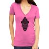 Tultex 214 - Ladies' Slim Fit Fine Jersey V-Neck Thumbnail