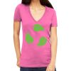 Tultex 214 - Ladies' Slim Fit Fine Jersey V-Neck Thumbnail